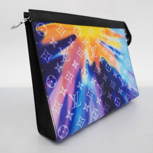 Louis Vuitton Clutch Bag Monogram Sunset Pochette Voyage MM M45941 Multicolor... - Picture 2 of 8